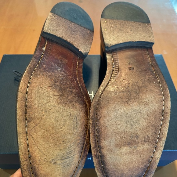 Black mens Cole Haan shoes size 91/2 - Picture 3 of 5